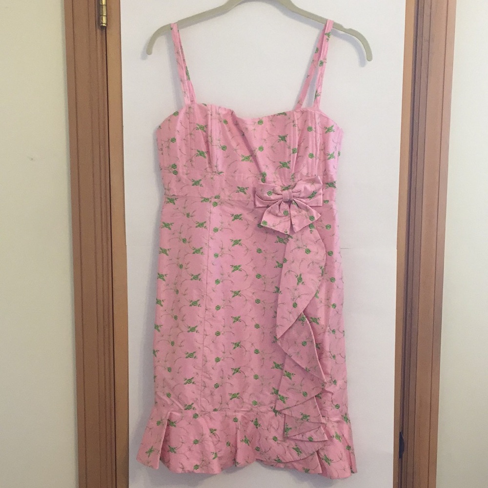 Nanette Lepore Pink Silk Dress
